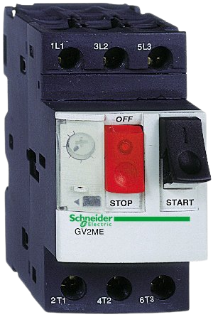 Schneider GV2ME02 Motor Circuit Breaker 3P 0 16 0 25A Greenpeg